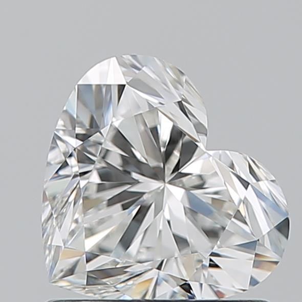 1.01 Carat G-VS1 Heart Cut Diamond