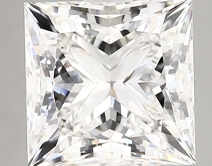 2.46 Carat E-VVS2 Princess Lab Diamond
