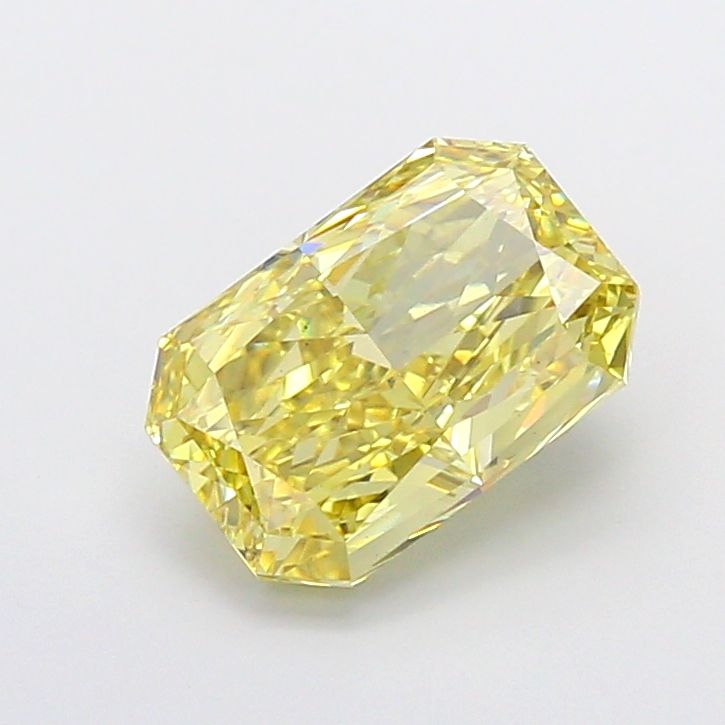 3.50 Carat Radiant Cut Fancy Yellow