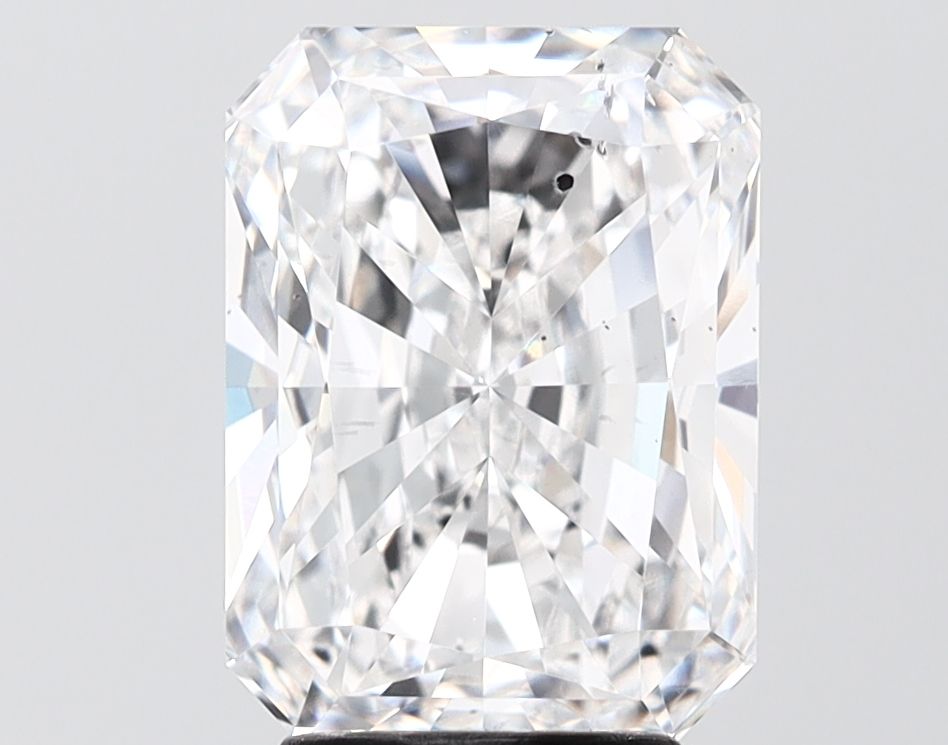 4.09 Carat D-SI1 Radiant Lab Diamond