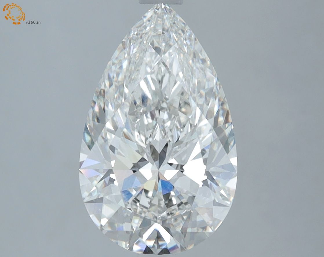 2.37 Carat F-VS1 Pear Lab Diamond