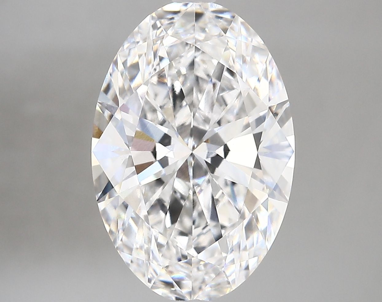4.61 Carat D-VVS2 Oval Lab Diamond