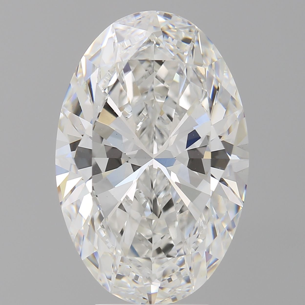 6.10 Carat F-VS1 Oval Lab Diamond