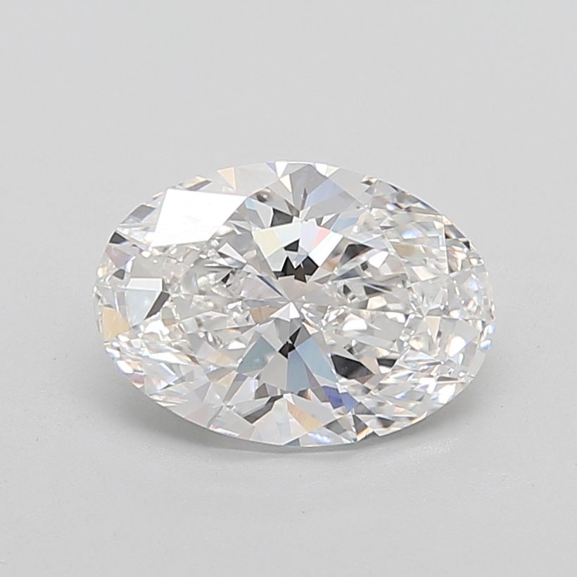 4.18 Carat D-VVS2 Oval Lab Diamond