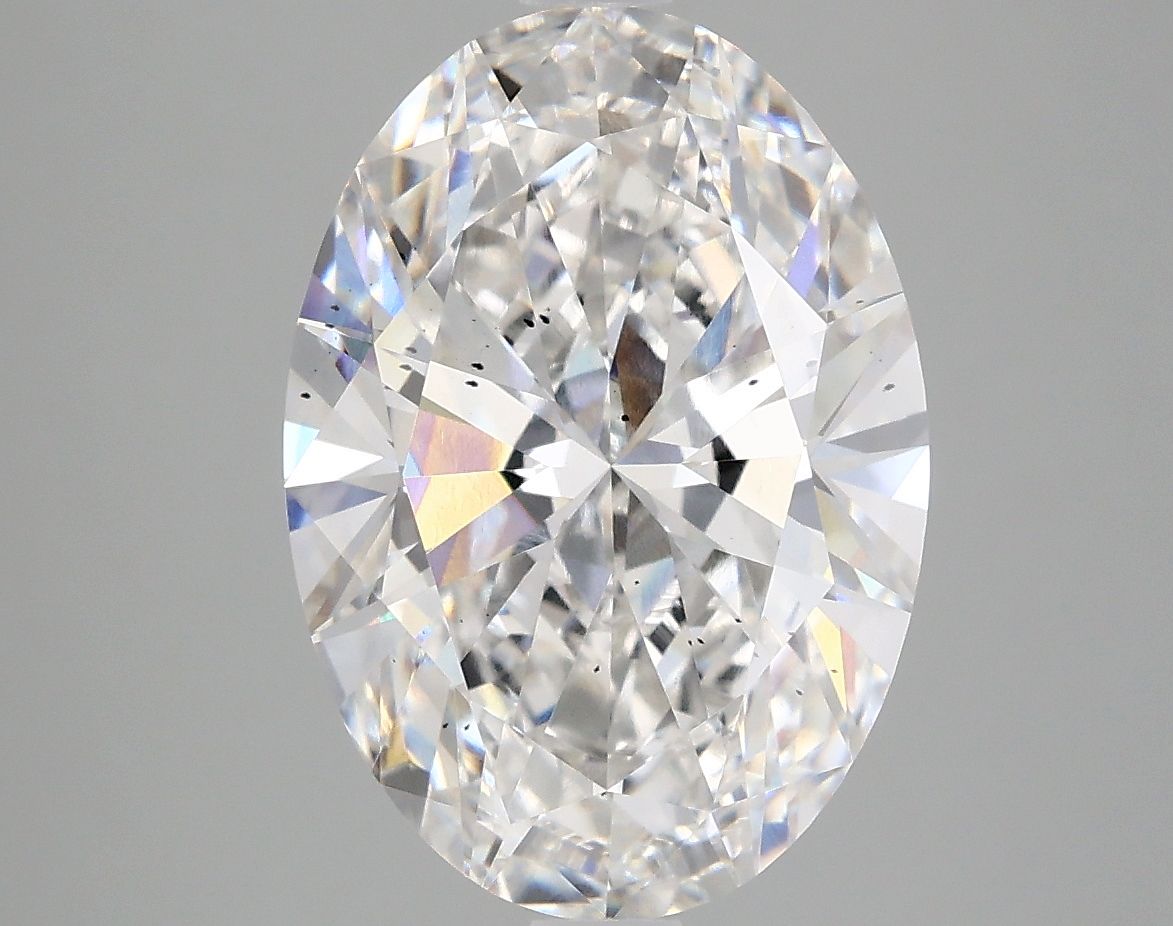 5.00 Carat E-SI1 Oval Lab Diamond