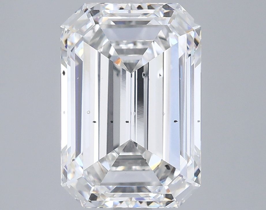 3.51 Carat F-SI1 Emerald Lab Diamond