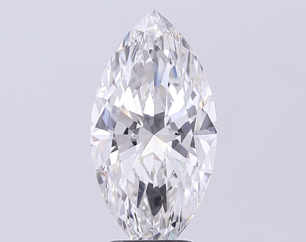 3.54 Carat G-VVS2 Marquise Lab Diamond
