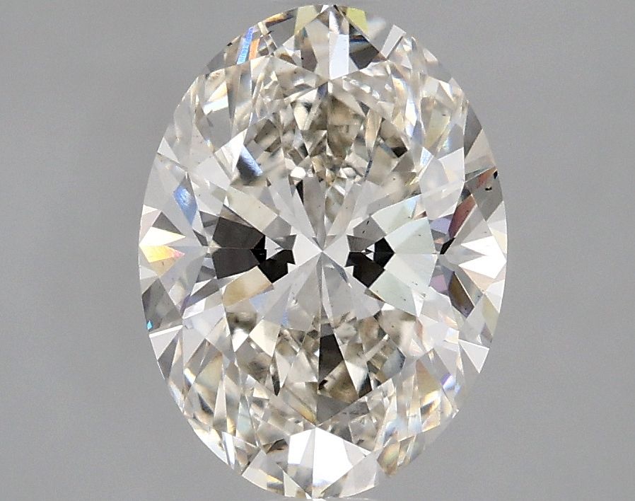 2.52 Carat H-VS2 Oval Lab Diamond