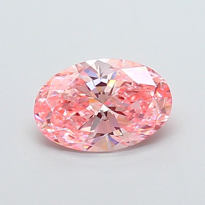 1.50 Carat Oval Cut Fancy Pink