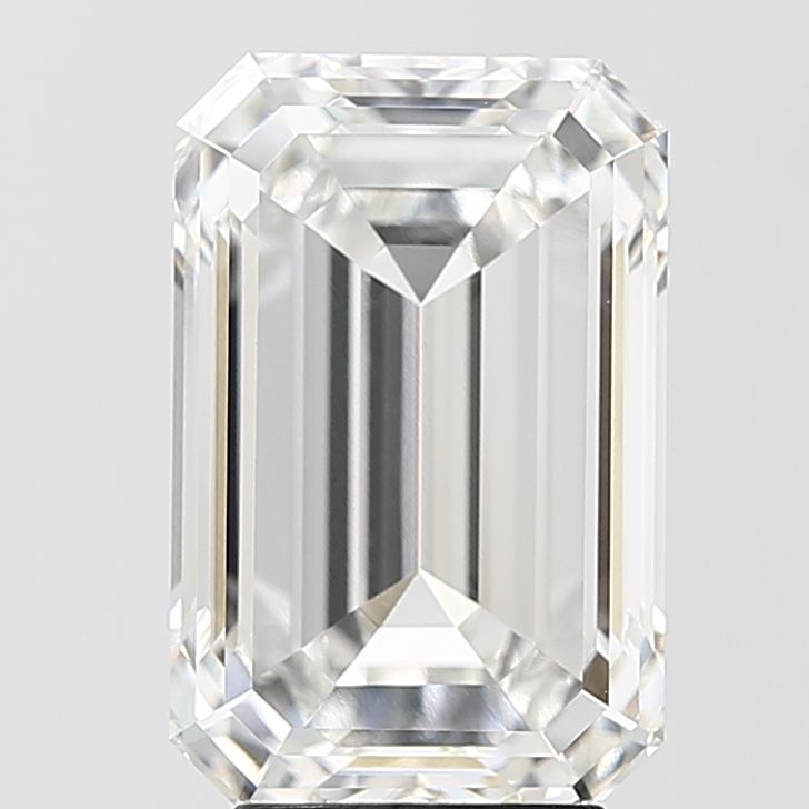 5.1 Carat F-VVS1 Emerald Lab Diamond