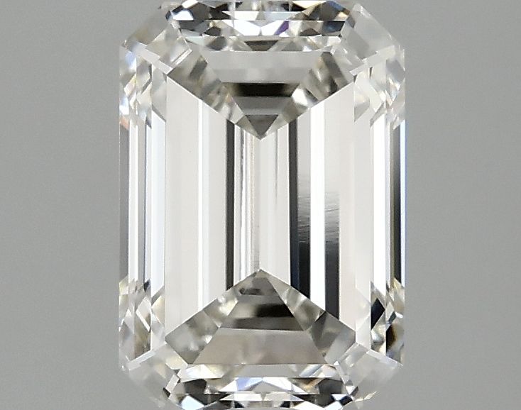 2.03 Carat H-VVS2 Emerald Lab Diamond