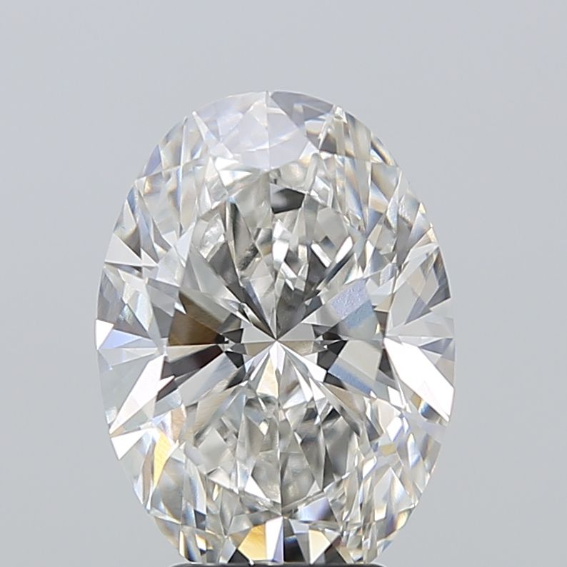4.00 Carat F-VVS2 Oval Lab Diamond
