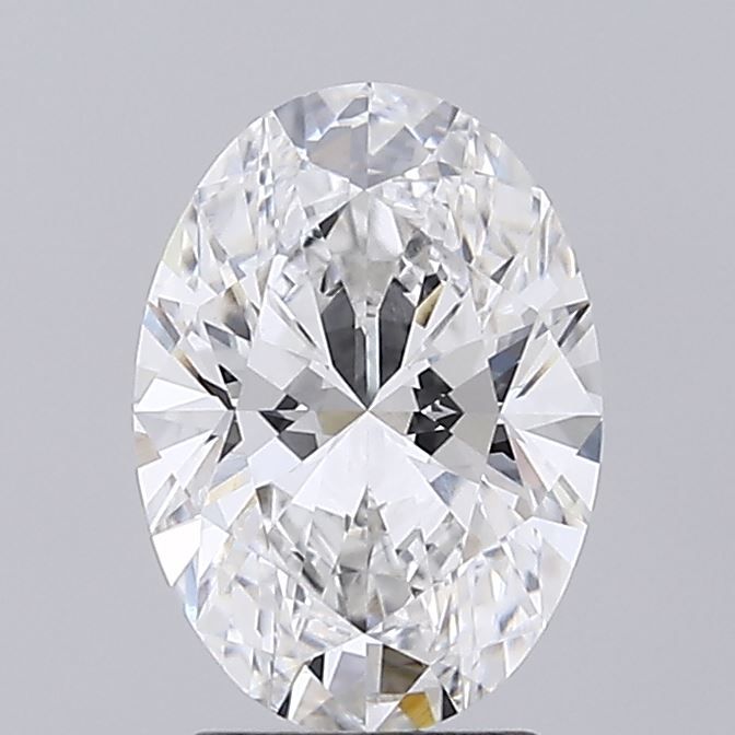 2.24 Carat E-VVS2 Oval Lab Diamond