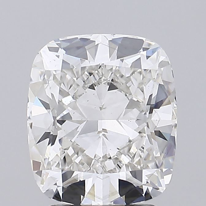3.02 Carat G-VS2 Cushion Lab Diamond
