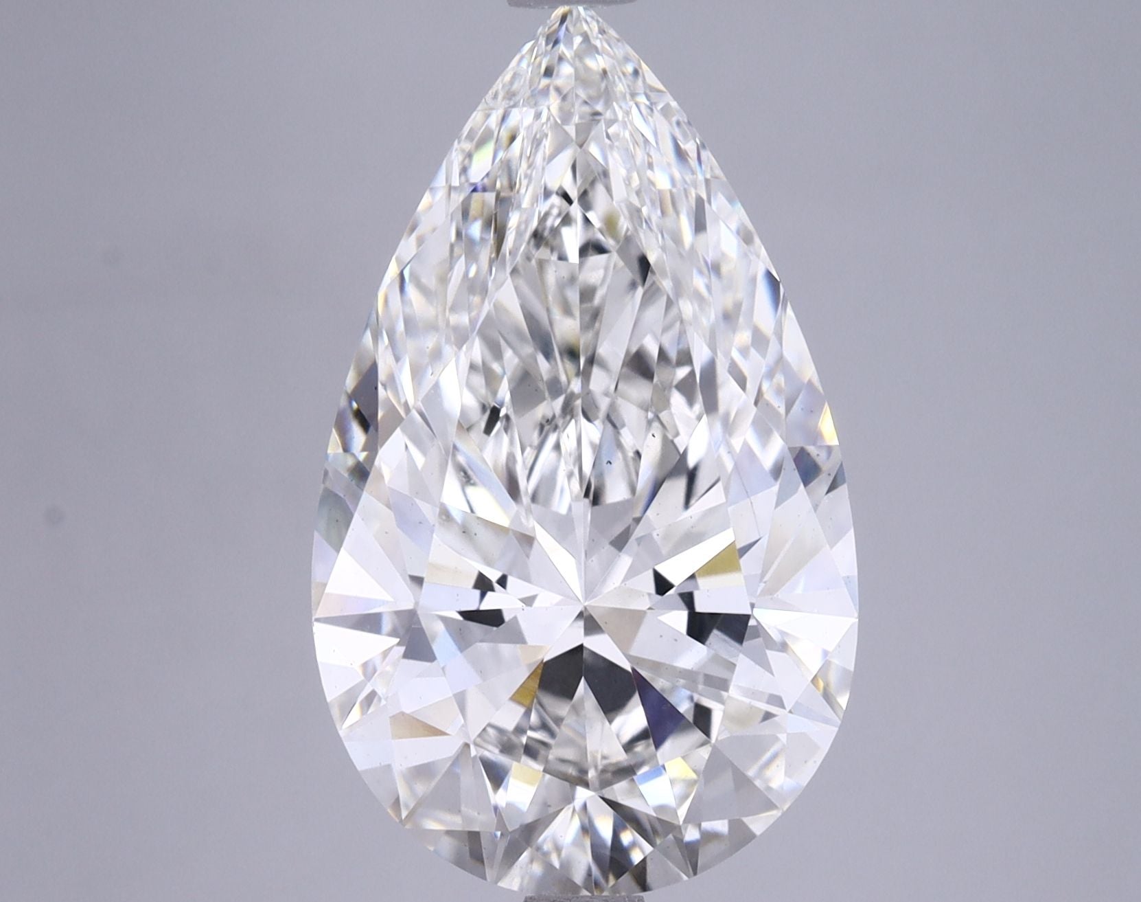 6.00 Carat G-VS1 Pear Lab Diamond