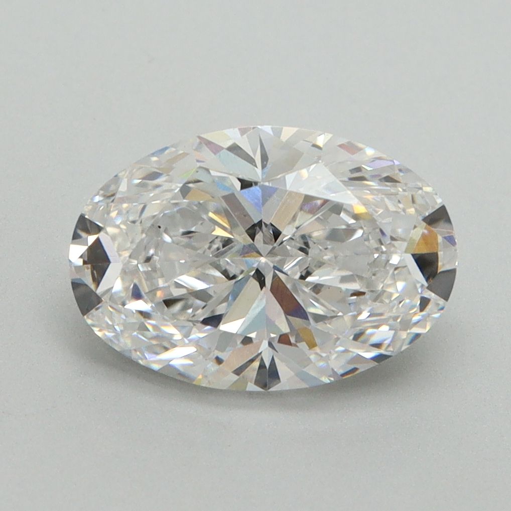 2.20 Carat D-VVS2 Oval Lab Diamond