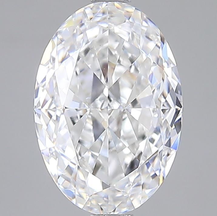3.04 Carat D VVS2 Oval Lab Diamond