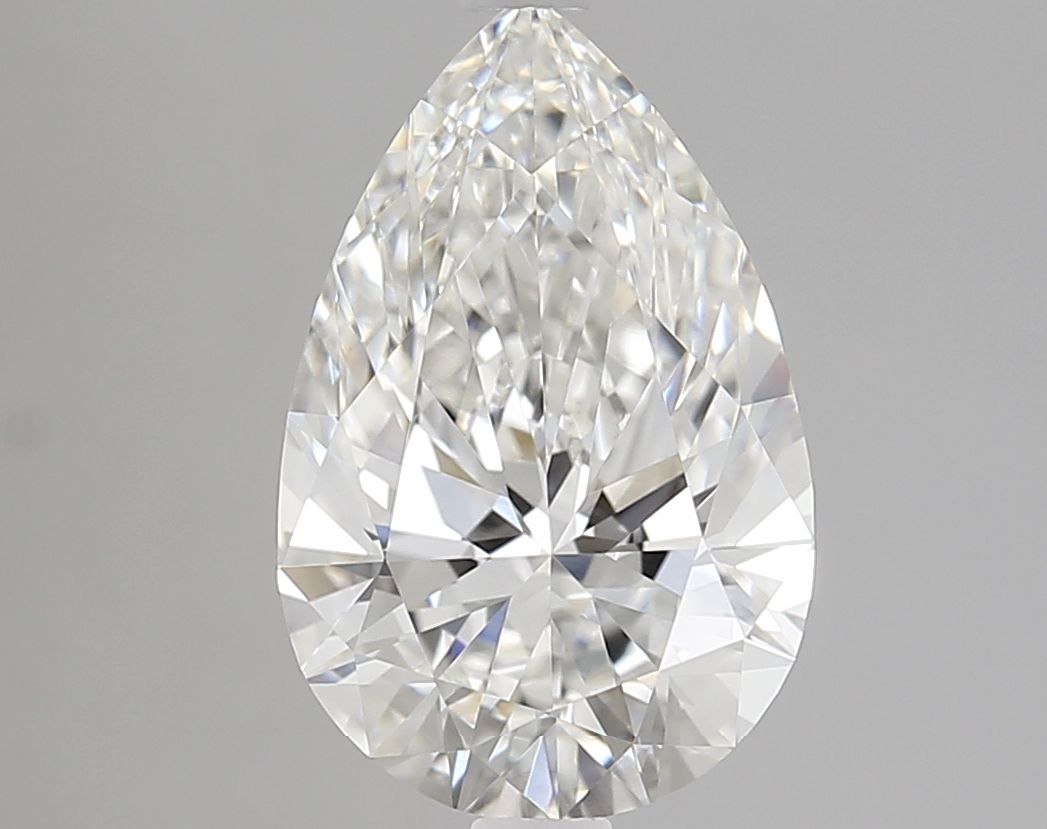 3.04 Carat G-VVS2 Pear Lab Diamond