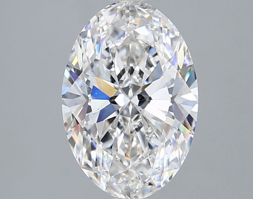 2.56 Carat F-VS2 Oval Lab Diamond