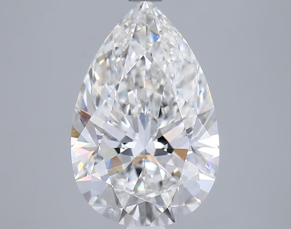 3.02 Carat E-VS2 Pear Lab Diamond