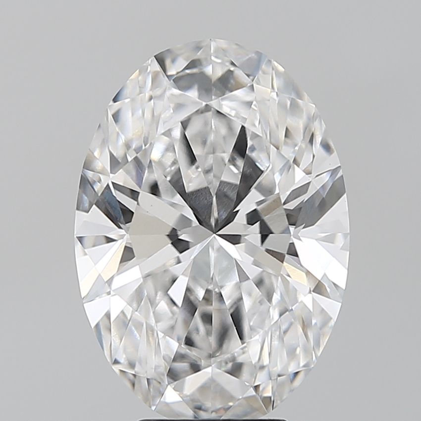 5.16 Carat D-VVS2 Oval Lab Diamond