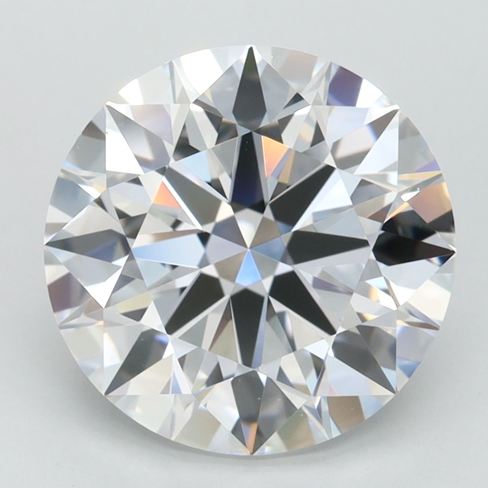 3.48 Carat D-IF Round Lab Diamond