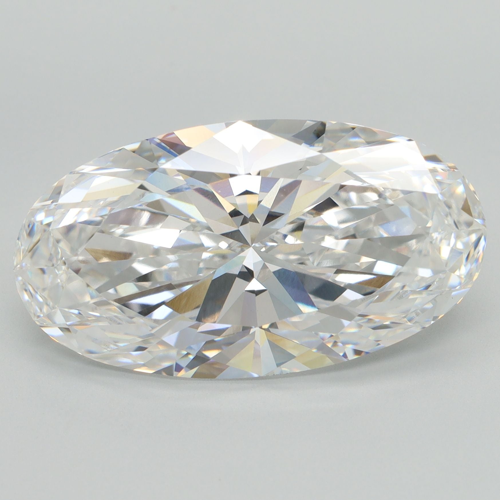 10.10 Carat E-VVS2 Oval Lab Diamond
