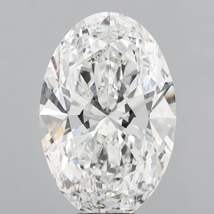 8.06 Carat E-VVS1 Oval Lab Diamond