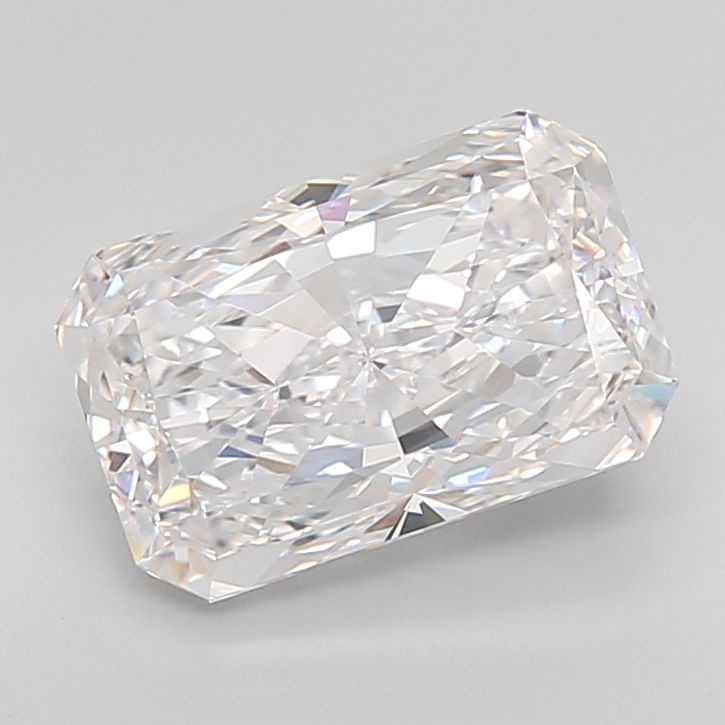 4.54 Carat D-VVS2 Radiant Lab Diamond