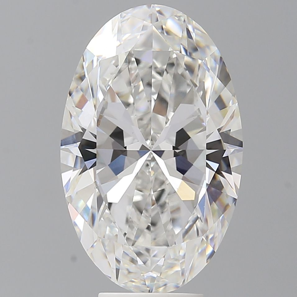 6.95 Carat E-VVS2 Oval Lab Diamond