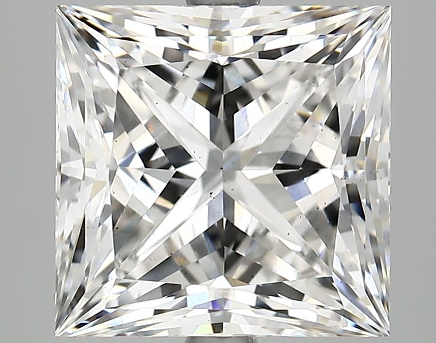 5.30 Carat F-VS2 Princess Lab Diamond