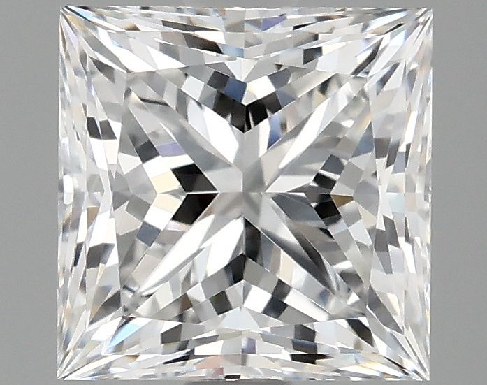 1.97 Carat D-VVS2 Princess Lab Diamond