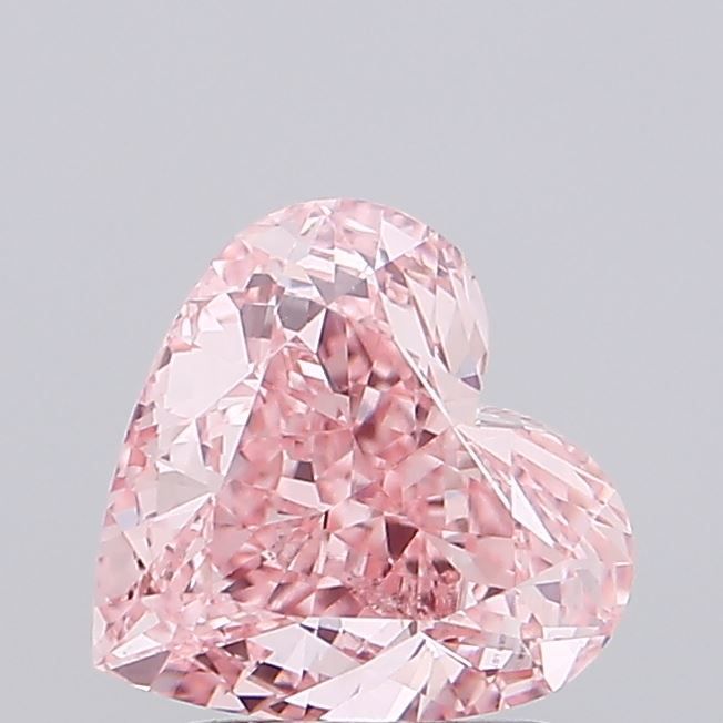 2.05 Carat Heart Cut Fancy Pink