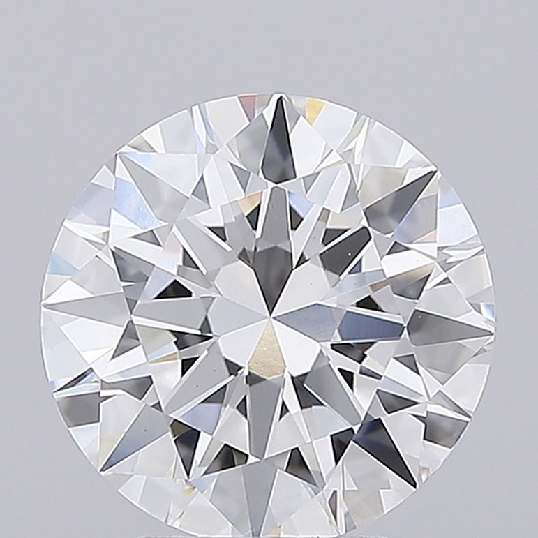 4.40 Carat E-VVS2 Round Lab Diamond