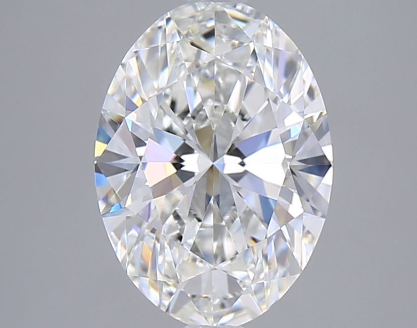 2.53 Carat G-VVS1 Oval Lab Diamond