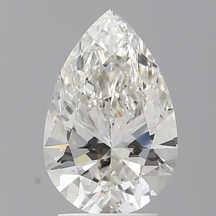 2.53 Carat G-VS1 Pear Lab Diamond