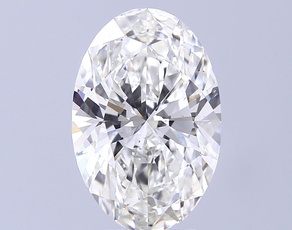 4.51 Carat F-VS2 Oval Lab Diamond