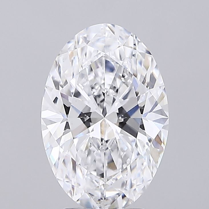 3.73 Carat D-VS1 Oval Lab Diamond