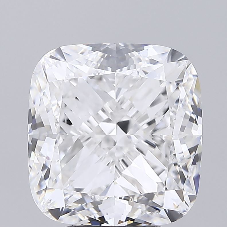 7.06 Carat E-VVS1 Cushion Lab Diamond