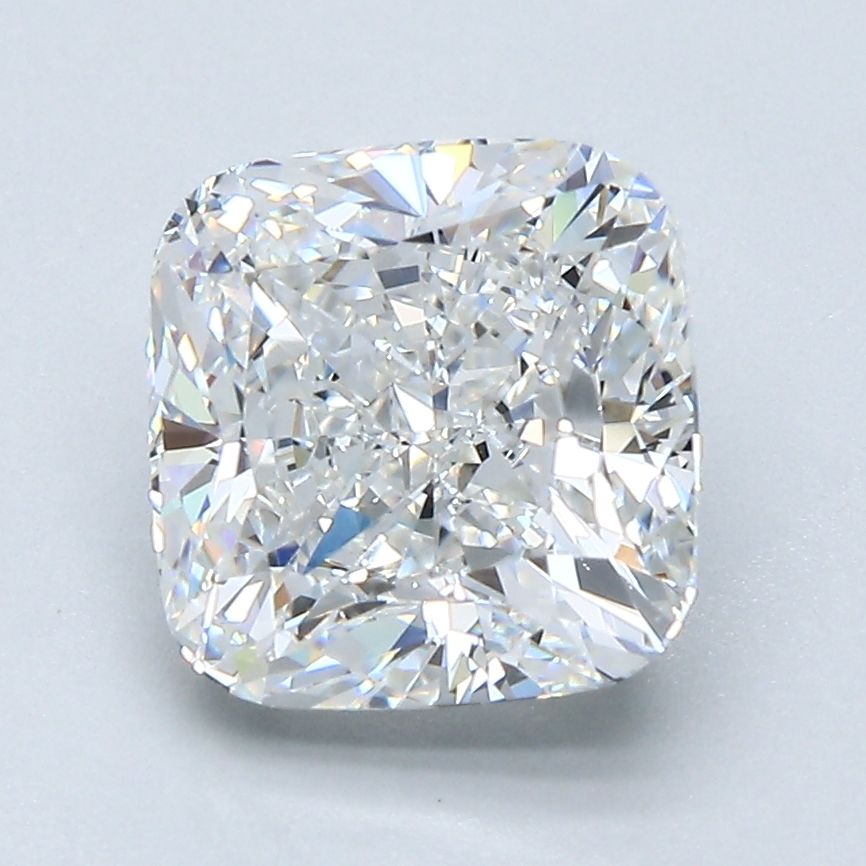 3.02 Carat F-VS1 Cushion Cut Diamond