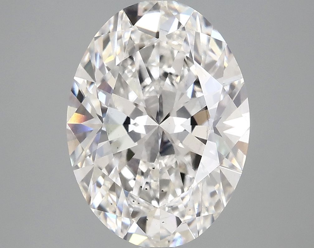 3.59 Carat F-SI1 Oval Lab Diamond
