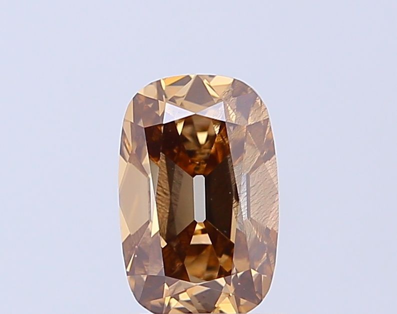 1.55 Carat Cushion Cut Fancy Brown