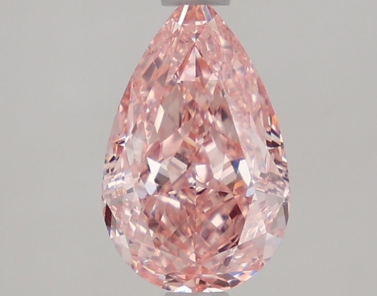 1.53 Carat Pear Cut Fancy Pink