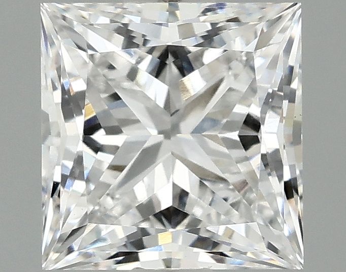 1.89 Carat E-VS1 Princess Lab Diamond