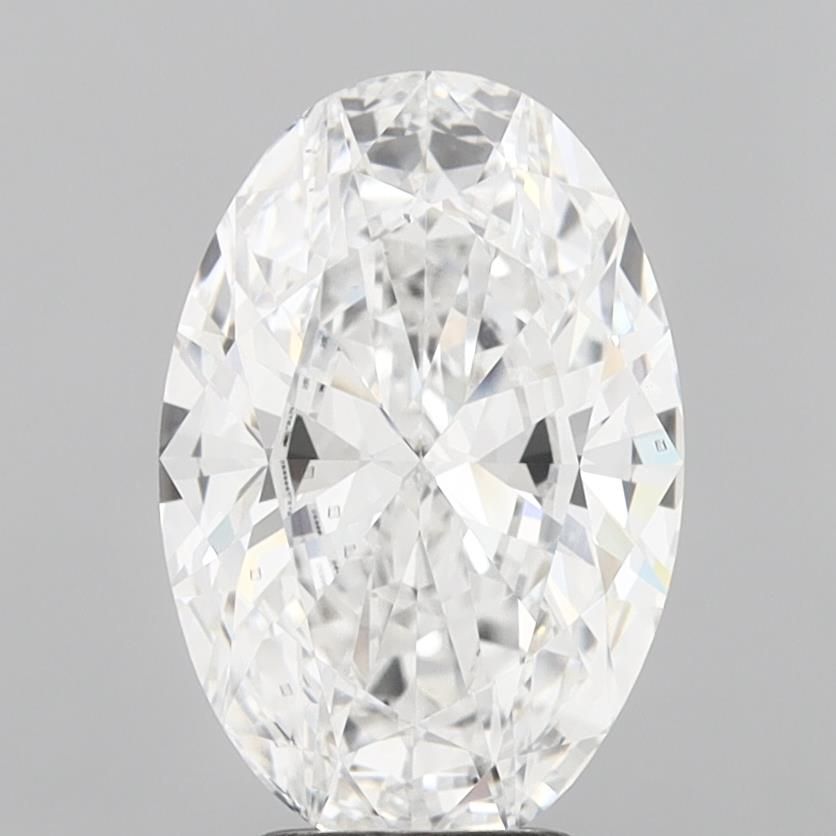 4.02 Carat D-VS2 Oval Lab Diamond
