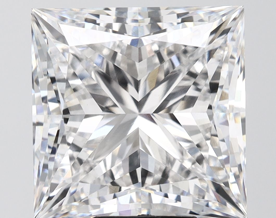 11.03 Carat F-VVS2 Princess Lab Diamond
