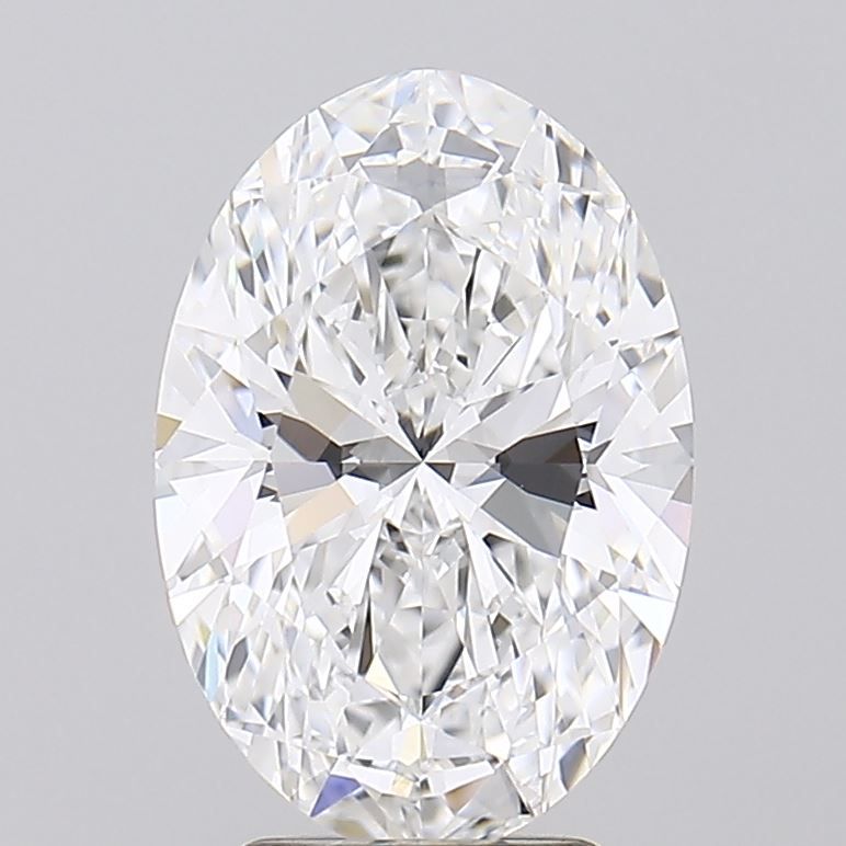 3.77 Carat D-VVS1 Oval Lab Diamond