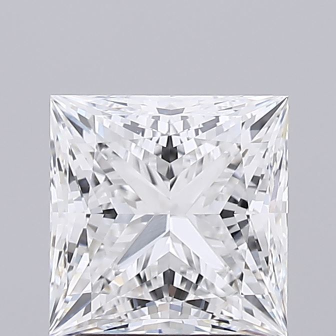 2.09 Carat E-VVS2 Princess Lab Diamond