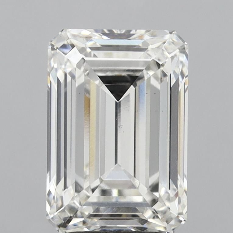4.20 Carat G-VS1 Emerald Lab Diamond