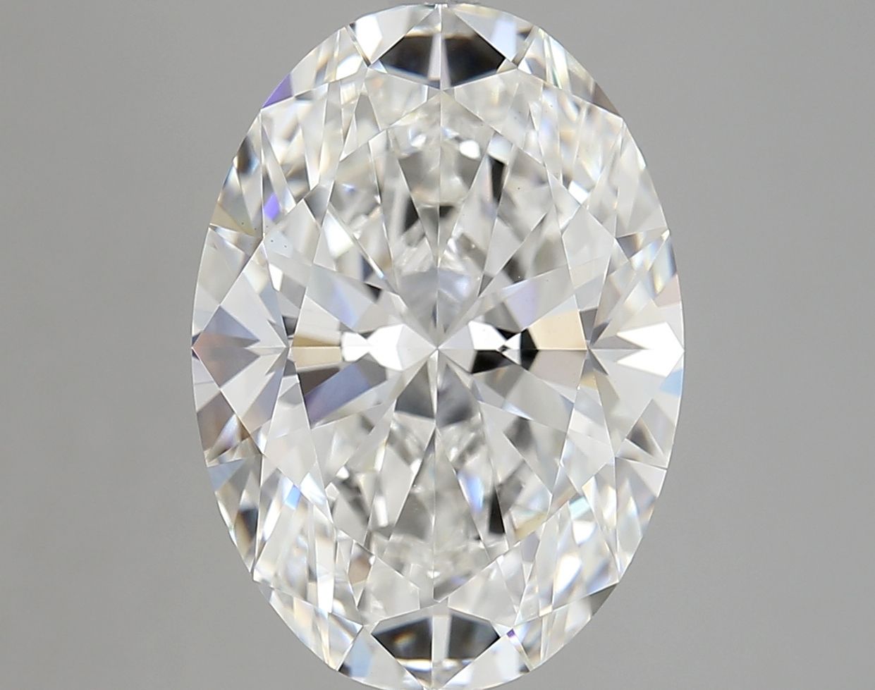 7.03 Carat F-VS1 Oval Lab Diamond
